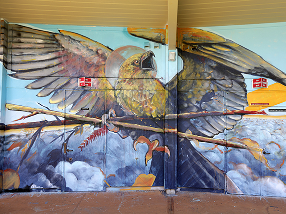 Hawaii Doe Nanakuli High Intermediate Dedicates New School Based Health Center And Beautiful Mural